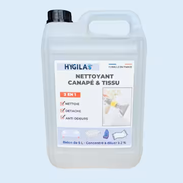 Produit de nettoyage canapé
