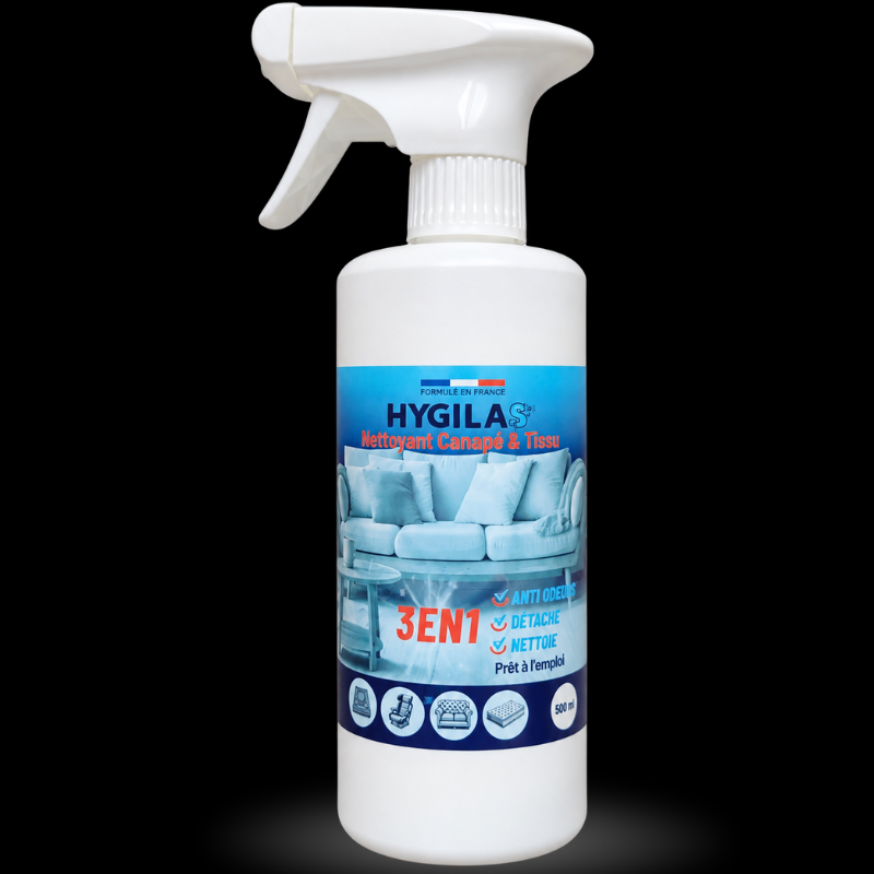 Nettoyant Canapé & Tissu 500ML - Prêt à l’emploi Professionnel